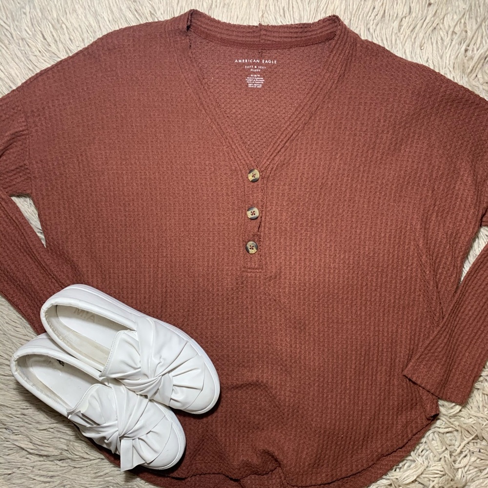 American Eagle Plush Long Sleeve